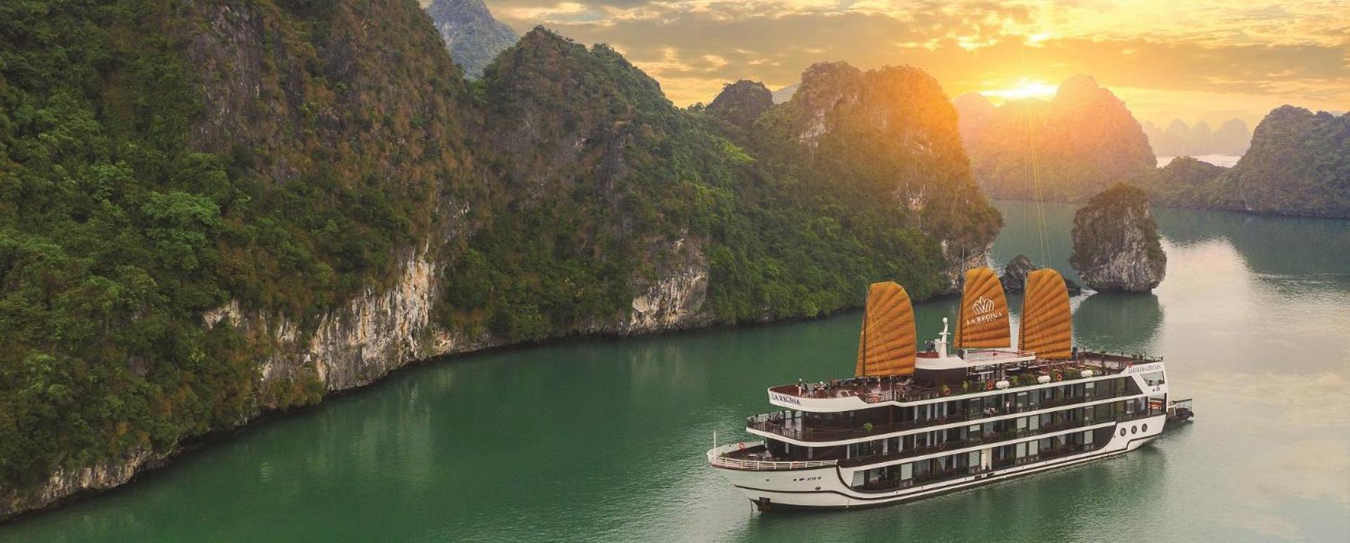 La Regina Legend Cruise Hotel Ha Long Bagian luar foto